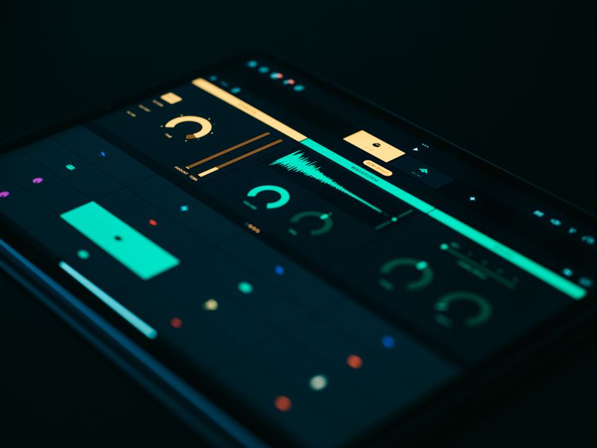 Beispiel für ein UI-Layout mit Komponenten und Design-System-Ansätzen